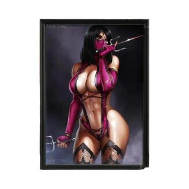 Imagem de Sexy Mileena Anime Poster Mortal Kombat Jade Cassie Cage Cartoon Nude 