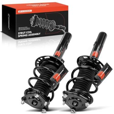 Imagem de A-Premium Par Dianteiro (2) Conjunto Completo De Amortecedor E Mola Helicoidal Compatível Com Honda Civic 2017 2018 2019 2020 2021, Lado Do Motorista Passageiro