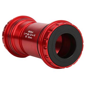 Imagem de Keenso BB30 Long Live Light Metal Bikes Parafuso de Rosca Integrada No Suporte Inferior para Manivela φ24/24 Mm, Preto, 1pcs, Adequado para Todos Os Motoristas (Vermelho)