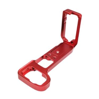 Imagem de NonMiFyR Placa de Fixação para Câmera L, Retrato, Fotografia, Tripé Portátil, Monopé, Fotografia de Paisagem, Ferramenta Fotográfica, Cabeça Hidráulica, Vermelho