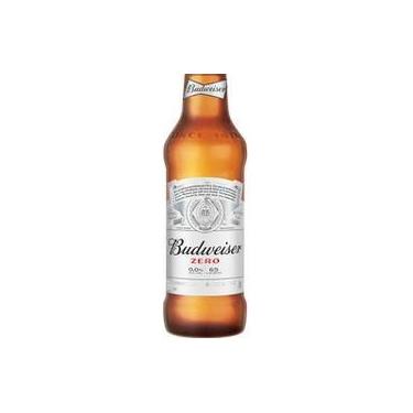 Imagem de Cerveja Zero Budweiser Long Neck 330ml Caixa c/ 24 un - ambev