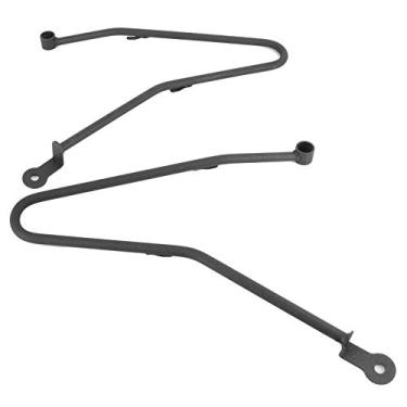 Imagem de Phefop Ajuste para Bonneville T100 Cadeira de Montagem Barras de Suporte Suporte de Montagem Durável, Metal de, Ajuste 2001-2016, 2 PC, para Acessórios para Motocicletas (B (preto))