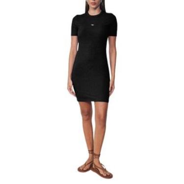 Imagem de Vestido Colcci Preto Canelada-Feminino
