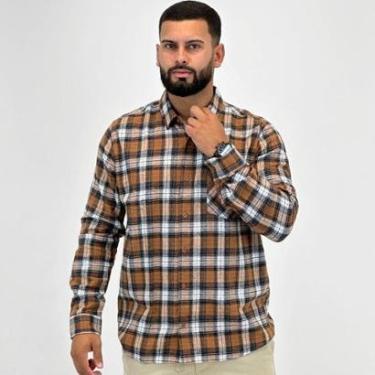 Imagem de Camisa Malwee Xadrez Masculina-Masculino