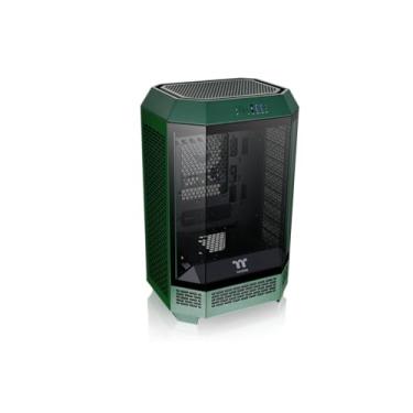 Imagem de Thermaltake Caixa de computador Tower 300 Racing Verde/Micro-ATX/Ventiladores pré-instalados de 2 x 140 mm/Garantia de 2 anos