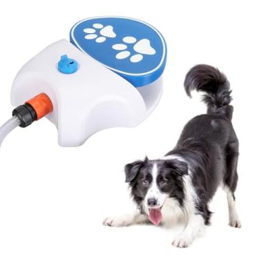 Imagem de Cffuvros Grande Dispensador de Água Dog Sprinkler Ativado, Promove a Saúde Renal, Ideal para Famílias Multi Animais de Estimação