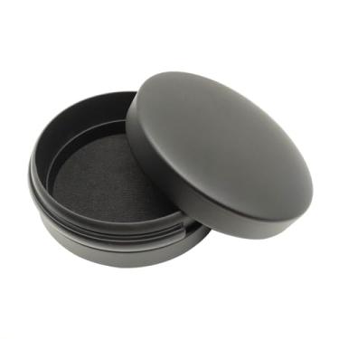 Imagem de Soundlink Capa de fone de ouvido redonda de liga de alumínio, caixa de armazenamento protetora à prova d'água para monitor intra-auricular