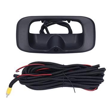 Imagem de Grcfumo Tailgate, com câmera de backup, câmeras de backup de veículos, alça de porta traseira com câmera reversa de backup 15228539 Substituição para 1999 a 2006