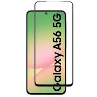 Imagem de [GL CASES] Película Samsung Galaxy A56 Anti Risco Película A56 Vidro Temperado 3D 9H Proteção Com Cobertura Total Da Tela + Kit Limpeza Para Aplicação