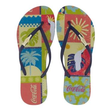 Imagem de Chinelo Coca Cola Resort Feminino Marinho