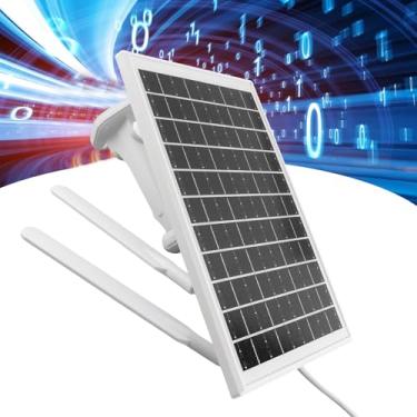 Imagem de Roteador Solar 4G LTE Modem, Roteador de Modem 4G LTE de Energia Solar LTE Com Slot para Cartão SIM, Hotspot de Wi -Fi de 50m Construído Em Bateria de 20000mAh para RVs de