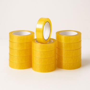 Imagem de Kit Fita Adesiva Larga Durex 1-20 Unidades Transparente 250m Embalagem Fechamento Caixa Resistente