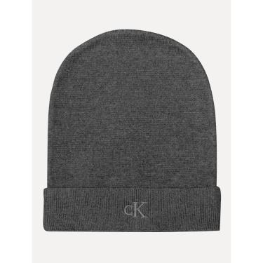 Imagem de Gorro/Touca Calvin Klein Jeans Masculino Bordado Chumbo-Masculino