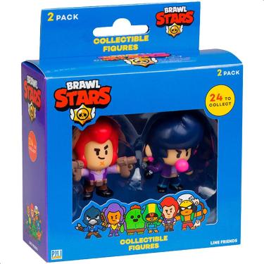 Imagem de Bonecos Brawl Stars - Colt e Bibi MULTIKIDS