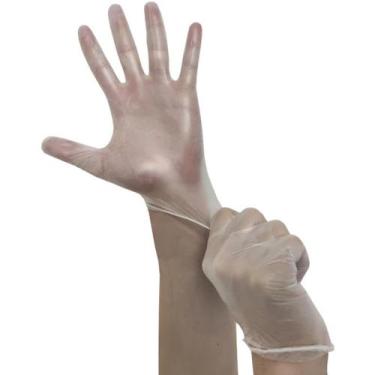 Imagem de Luva Vinil sem Pó Medix Procedimentos Descartavel CA 48203 Caixa com 1