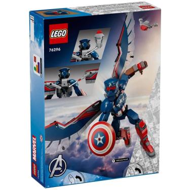 Imagem de Figura De Construção Do Novo Capitão América Lego 76296