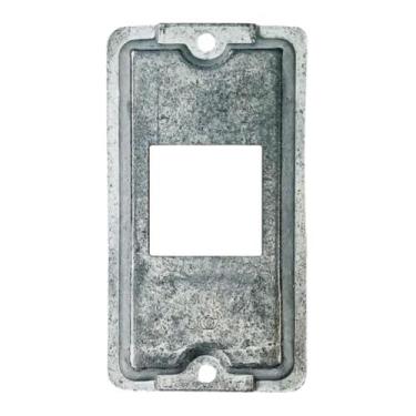 Imagem de Tampa De Condulete 3/4 Furação 2 Tecla Alumínio Sieg