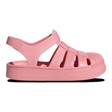 Imagem de Adidas Sandália Originals Superstar - Infantil Infantil (JI2799, Semi Rosa Spark/Semi Spark), Semirosa Spark/Semi Pink Spark/Semi Pink Spark, 13 Big Kid