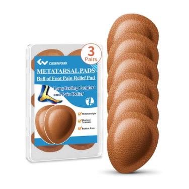 Imagem de Almofadas metatarsais Cushwork Z101 para metatarsalgia, neuroma de Mor