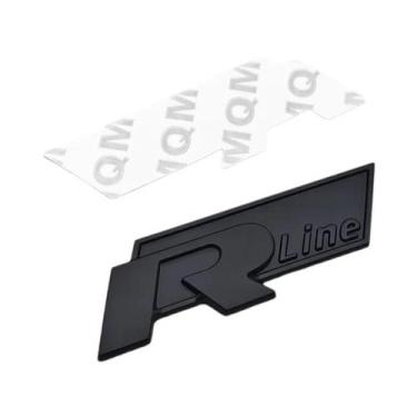 Imagem de Emblema 3D Em Metal Da Linha R Para VW Golf, Tiguan, Polo, Passat, Tou