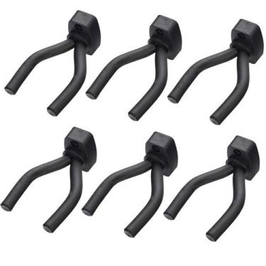 Imagem de Kit 6 Suporte Parede Violão Guitarra Baixo Ukulele Viola Cavaco Ajustá