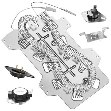 Imagem de Elemento de aquecimento do secador DC47-00019A para Samsung dv42h5000ew/a3 com peças de reposição DC96-00887A e DC47-00016A fusível térmico, termistor de secadora DC32-00007A DC47-00018A