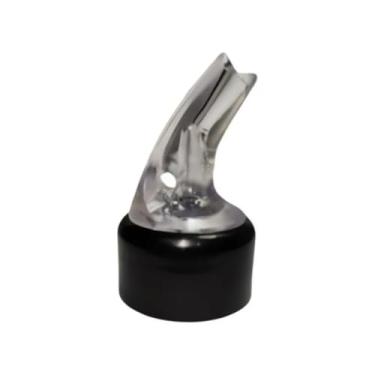 Imagem de Bico Dosador para Azeite e Vinagre, 30mm, Compatível com Garrafas Borges, Hemmer e Outras Marcas, Preto