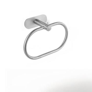 Imagem de 1 peça de acessórios para banheiro, suporte para toalhas de parede, suporte para chuveiro de alumínio, cabide para toalhas de 20-60 cm, barra de toalhas multicamadas, 1 peça A08