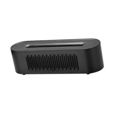 Imagem de Generic Umidificador de ar, difusor de óleos essenciais com temporizadores, desligamento automático, fragrância portátil para casa, 7 cores, luz ambiente para, Preto