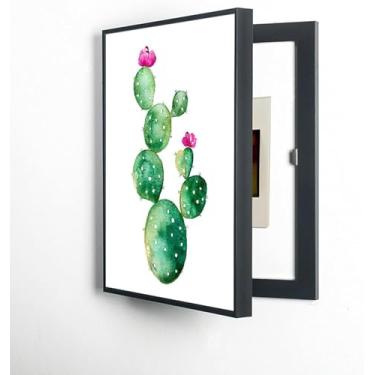 Imagem de 60x80cm Tampa Do Medidor Elétrico Interno Painel Elétrico Ocultar Seção De Pinturas Caixa De Distribuição Elétrica De Perfuração Gratuita Caixa Decorativa, 027, 50X60cm