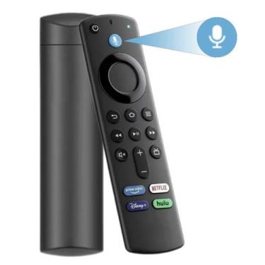 Imagem de Controle Remoto Comando De Voz Para Fire Tv Stick Lite Alexa - ARENA