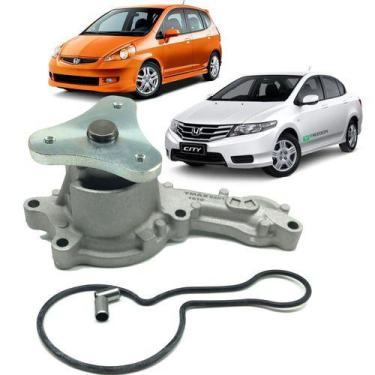 Imagem de Bomba de agua honda fit 1.4 1.5 8v city 1.5 16v 2004 á 2015 - 19200pwa