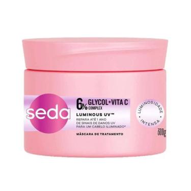 Imagem de Máscara Tratamento Capilar Seda Luminous Glycol UV 300g