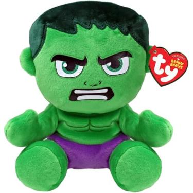 Imagem de TY Beanie Babies Hulk (Soft Body) - 6", Green