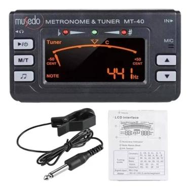 Imagem de 2X Metrônomo Afinador Diapasão Digital 3 Em 1 Profissional