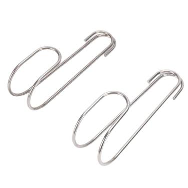 Imagem de Fockety Ganchos de Garagem, 2 PCS PCS Aço Inoxidável Montar o Cabide do Cabide do Armazenamento Garagem Cabine de Mangueira de água Com 2 Extensão Organizador do Cordão para Casa