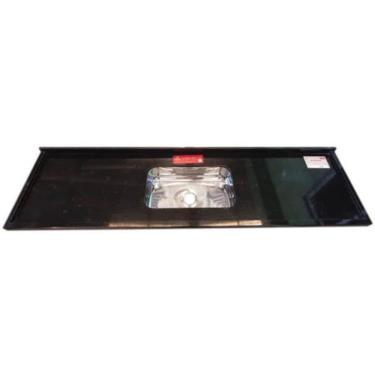 Imagem de Pia De Granito Plus Preto São Gabriel 1,20 Metro - La Pia Plus Granito 1,20m Preto Sao Gabriel