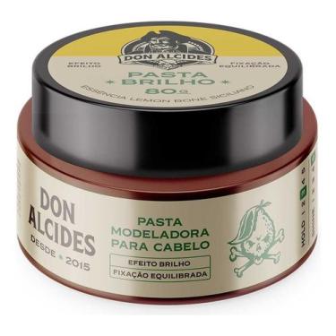 Imagem de Pasta Brilho Lemon Bone Pomada Média Fixação 80g Don Alcides