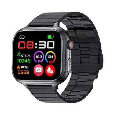 Imagem de Relógio Inteligente Masculino À Prova d'Água Com Monitor De Frequência