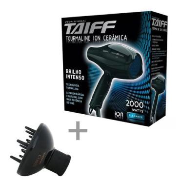 Imagem de Kit taiff secador profissional tourmaline 2000w - 220v + difusor curve