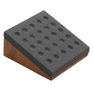 Imagem de UxicRuya Bandeja de Balcão de Joias, Bandeja de Anel Inclinada Multifuncional, Suporte de Exposição de Joias para Lojas de Acessórios, Cinza