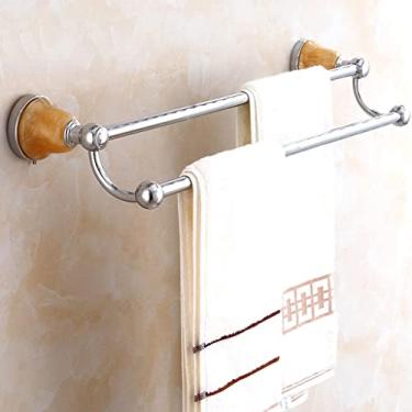 Imagem de Toalheiro, toalheiro toalheiro toalheiro de jade toalheiro galvanizado toalheiro de banheiro cabide para toalheiro de banheiro necessário/pólo de cor/sile