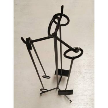 Imagem de Conjunto de Limpeza para Lareira e Churrasqueira com Suporte de Chão 4