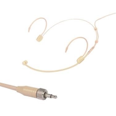 Imagem de Microfone headset c/ fio p/ body pack,Uni,rosca interna mono - Aj Som 
