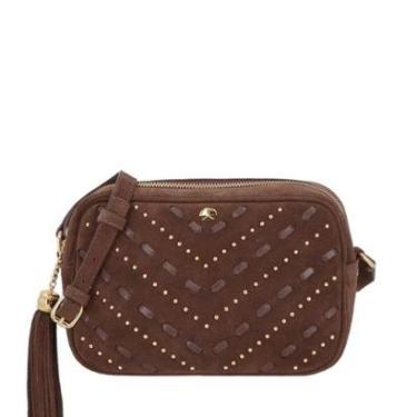 Imagem de Bolsa Luiza Barcelos Pequena Em Camurça-Unissex