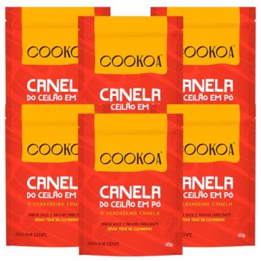 Imagem de Kit 6X: Canela em Pó do Ceilão Cookoa 60g