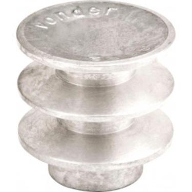 Imagem de Polia Alumínio 70mm 2 Canais Perfil B - Vonder