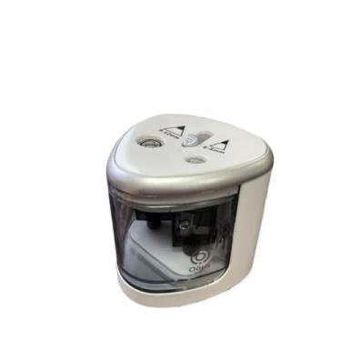 Imagem de Apontador elétrico de ponta dupla, adequado para lápis de 6 a 8 mm e de 9 a 12 mm(branco)