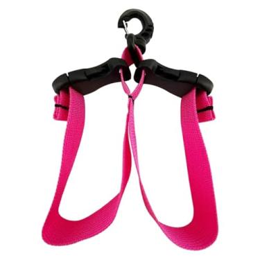 Imagem de menolana Suporte de alça para nadadeiras de mergulho, equipamento de substituição, suporte leve, acessórios, nadadeiras de mergulho, fivelas para natação, Rosa