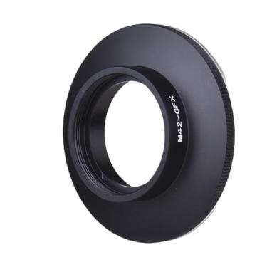Imagem de Jectse Adaptador de Montagem de Lente, Lente SLR de Parafuso M42 para Montagem G GFX Foco Manual de Câmera Sem Espelho, Estrutura de Liga de Alumínio, Excelente Foco Infinito, Conexão